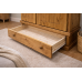 HADRIAN SOLID PINE 1 DRAWER LARGE WARDROBE- NO MIRRORED DOORS