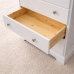 HADRIAN SOLID PINE 3 PIECE BEDROOM SET IN WHITE
