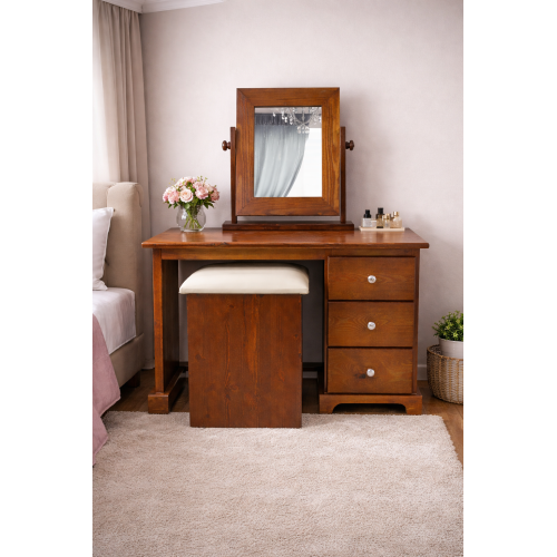 HADRIAN KIDDIES SOLIDE PINE 3 DRAWER DRESSING TABLE SET