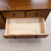 HADRIAN SOLID PINE 4+6 DRAWER CHEST IN GOLDEN OAK POLISHED