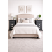 HADRIAN 4 DRAWER BEDSIDE CABINET SET IN DARK GREY