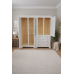 HADRIAN QUAD DOUBLE MIRRORED 3 PIECE BEDROOM SET HADRIAN QUAD DOUBLE MIRRORED 3 PIECE BEDROOM SET