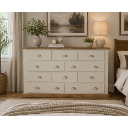GALLUS 10 DRAWER MIXED CHEST
