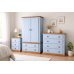 GALLUS 3 PIECE BEDROOM SET SKY BLUE GALLUS 3 PIECE BEDROOM SET SKY BLUE