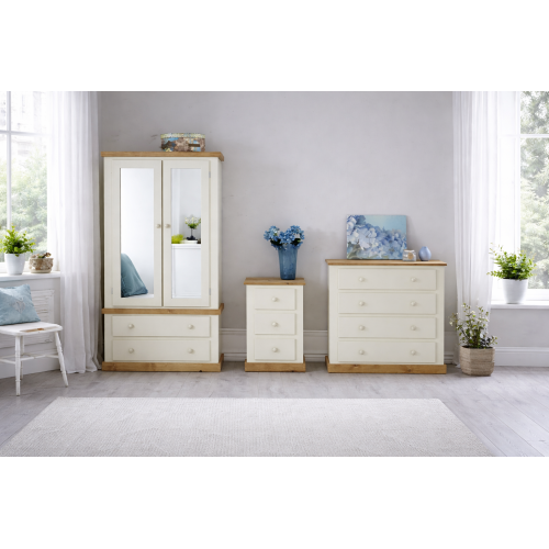 GALLUS 3 PIECE DOUBLE MIRRORED BEDROOM SET GALLUS 3 PIECE DOUBLE MIRRORED BEDROOM SET