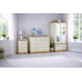 GALLUS 3 PIECE DOUBLE MIRRORED BEDROOM SET GALLUS 3 PIECE DOUBLE MIRRORED BEDROOM SET