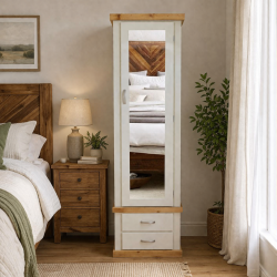 GALLUS 1 DOOR MIRRORED WARDROBE