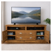 NUMERIAN SOLID PINE 2 DOOR 2 DRAWER TV CABINET NUMERIAN SOLID PINE 2 DOOR 2 DRAWER TV CABINET