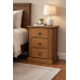 NUMERIAN SOLID PINE 3 DRAWER BEDSIDE