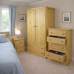 NUMERIAN SOLID PINE 3 PIECE BEDROOM SET NUMERIAN SOLID PINE 3 PIECE BEDROOM SET