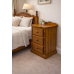 VALERIAN PINE 3 DRAWER BEDSIDE VALERIAN PINE 3 DRAWER BEDSIDE