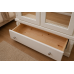 VALERIAN SOLID PINE 2 DRAWER DOUBLE MIRRORED WARDROBE WITH TOPBOX VALERIAN SOLID PINE 2 DRAWER DOUBLE MIRRORED WARDROBE WITH TOPBOX