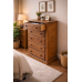 NUMERIAN SOLID PINE 5 DRAWER CHEST