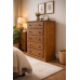 NUMERIAN SOLID PINE 5 DRAWER CHEST