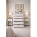 NUMERIAN SOLID PINE 5 DRAWER CHEST