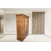 AUGUSTUS SOLID PINE TRIPLE MIRRORED 4 DRAWER WARDROBE IN LIGHT OAK POLISHED