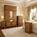 NERO SOLID PINE TRIPLE 4 PIECE BEDROOM SET IN MEDIUM OAK WAX