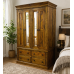 AUGUSTUS SOLID PINE QUAD 4 DRAWER WARDROBE