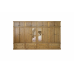 NUMERIAN SOLID PINE 8 DOOR 8 DRAWER SHELVED WARDROBE WITH TOPBOX